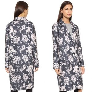 BB Dakota Guinevere Floral Duster Coat NWOT